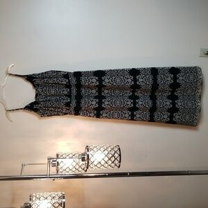 Banana republic dress strappy maxi size 2